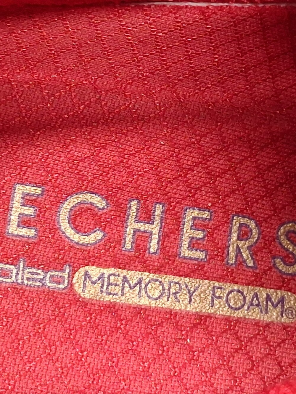 Skechers Women’s Red Athletic Platform Sneakers. Size 8.5 - Picture 11 of 16